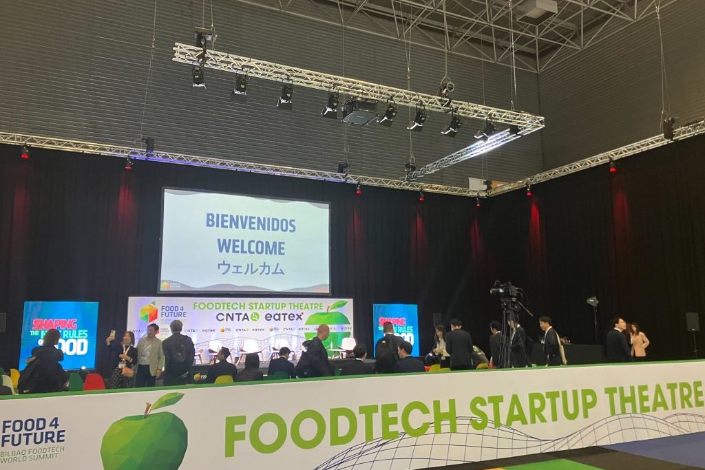 スペイン、ビルバオ市で開催されたフードテックの祭典「Food 4 Future」に出展